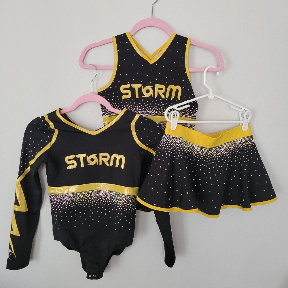 3- piece Cheerleader Halloween Costume